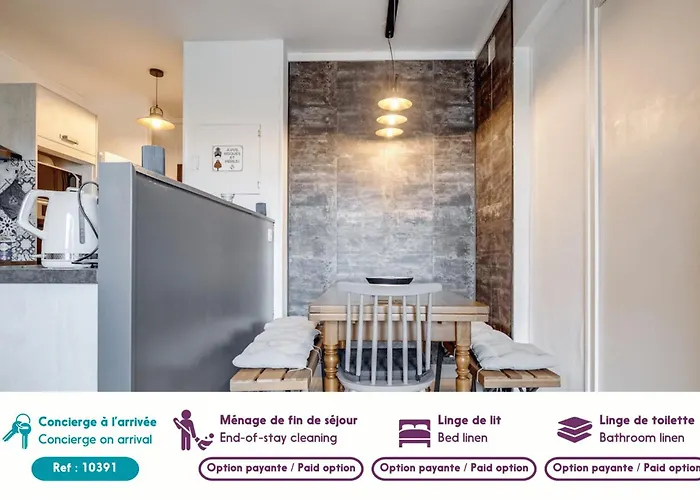 Pour 4 - à 250m à St Jean De Monts Appartement *